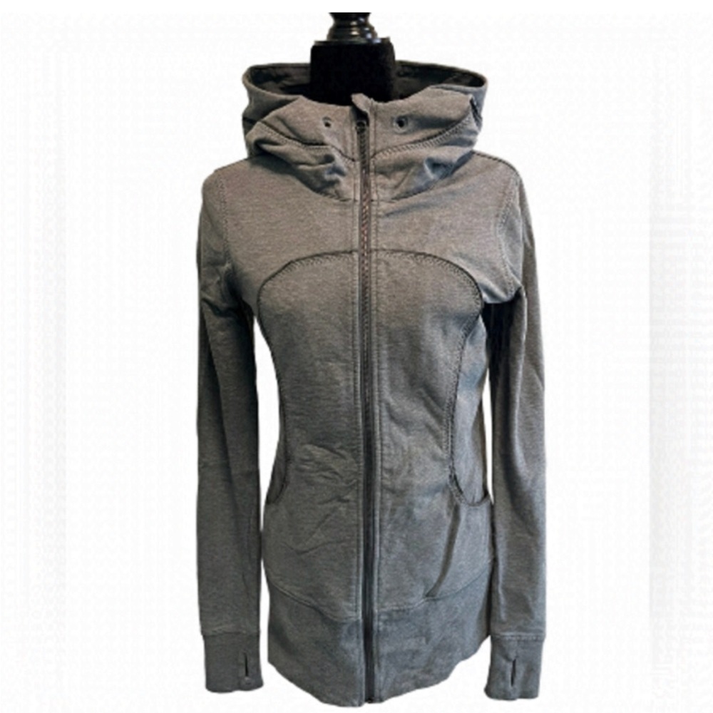Lululemon Scuba Hoodie - grey - size 10